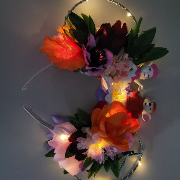 illuminating Handmade Disney Headband Ears - Picture 6 of 7